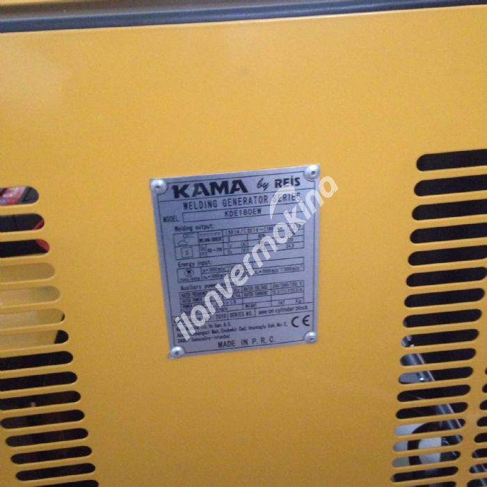 Kama By Reis KDE 180 EW 2.8 kVA Kaynak Jeneratör ŞOK FİYAT