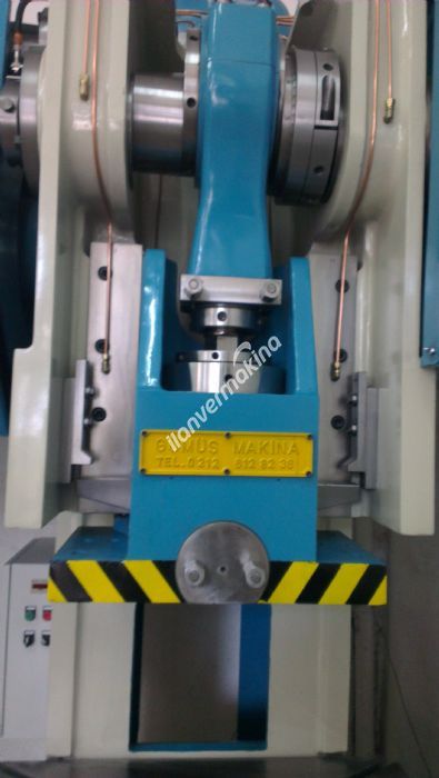 YENİ - 125 TON HAVA KAVRAMALI EKSANTRİK PRES - GARANTİLİ