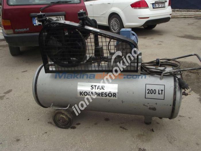 Star Marka 200 Litre Kompresör