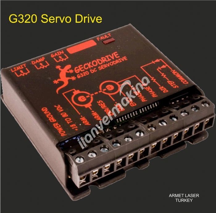 Servo Motor - Servo Sürücü Cnc Tezgah Kontrol Sistemi