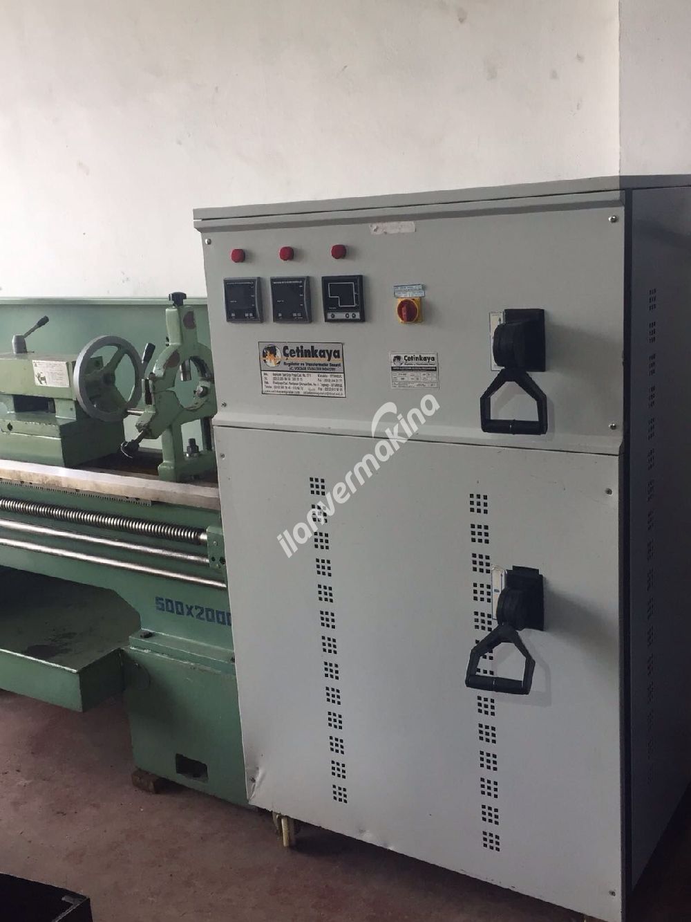 ÇETİNKAYA 150 KVA SERVO ELEKTRONİK VOLTAJ REGÜLATÖRÜ 