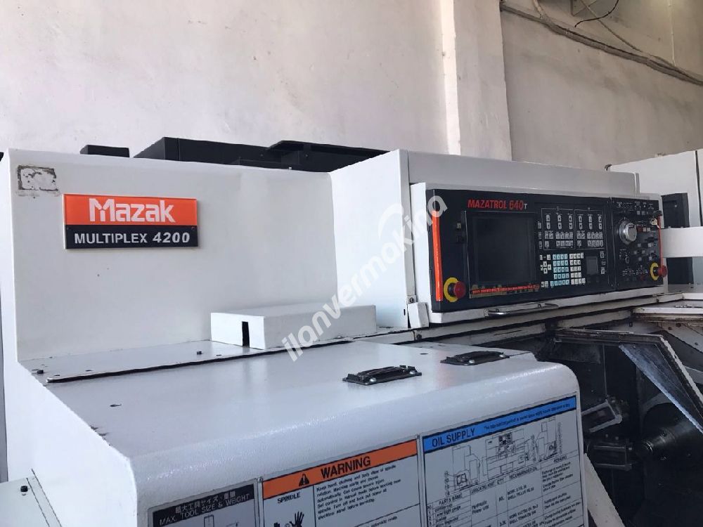 2008 MODEL ÇİFT TARET ÇİFT AYNA MAZAK TORNA MULTIPLEX 4200