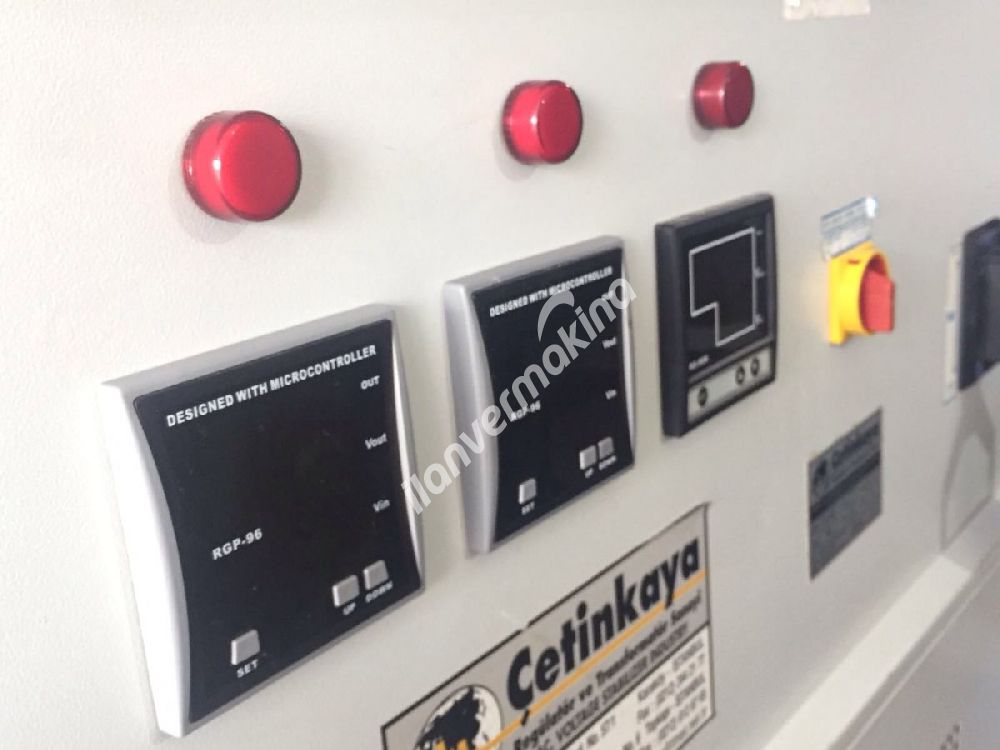 ÇETİNKAYA 150 KVA SERVO ELEKTRONİK VOLTAJ REGÜLATÖRÜ 