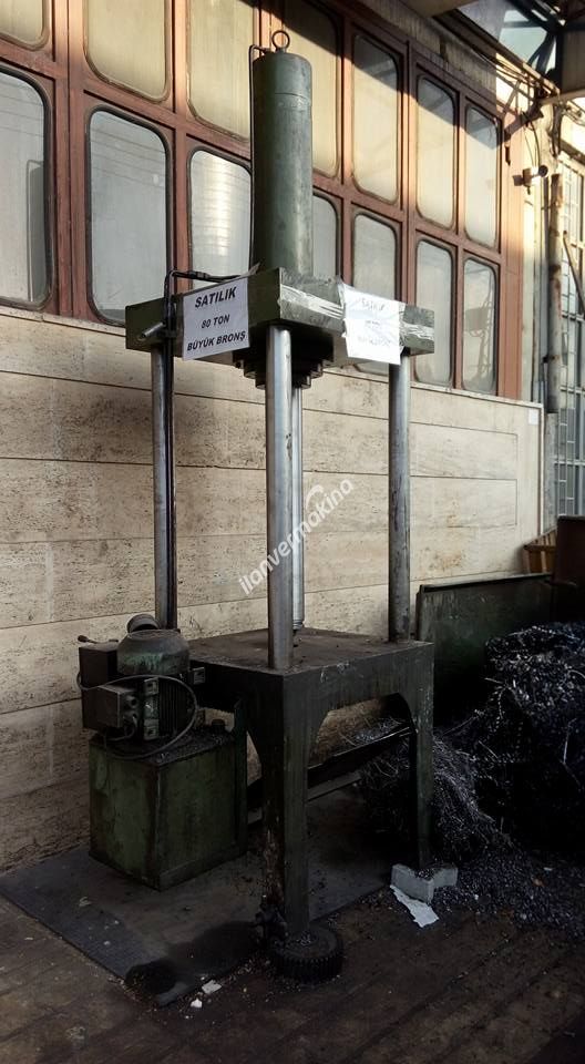 80 Ton Bronş Çekme Presi