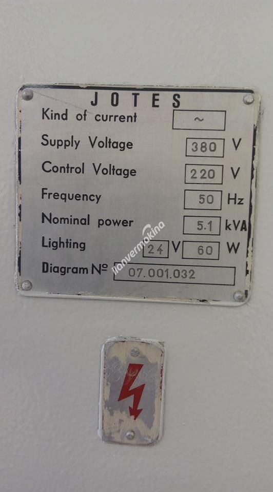 POLONYA JOTES 200 x 500 MM SATIH TAŞLAMA