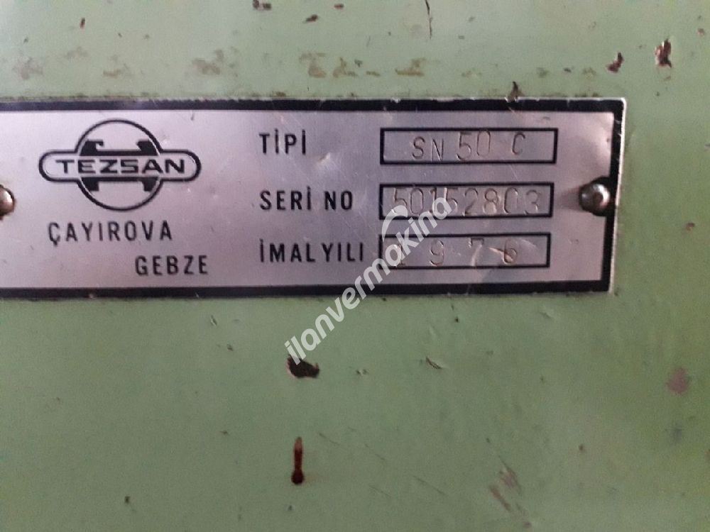 SN 50 1.5 METRE TEZSAN TOS TORNA TEZGAHI
