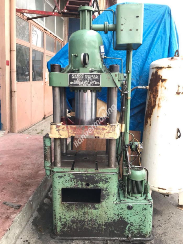 110 TON ÖZKOÇ MARKA HİDROLİK PRES ÇOK TEMİZ 
