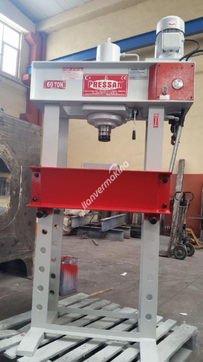 60 Ton Kollu Motorlu Hidrolik Atölye Presi