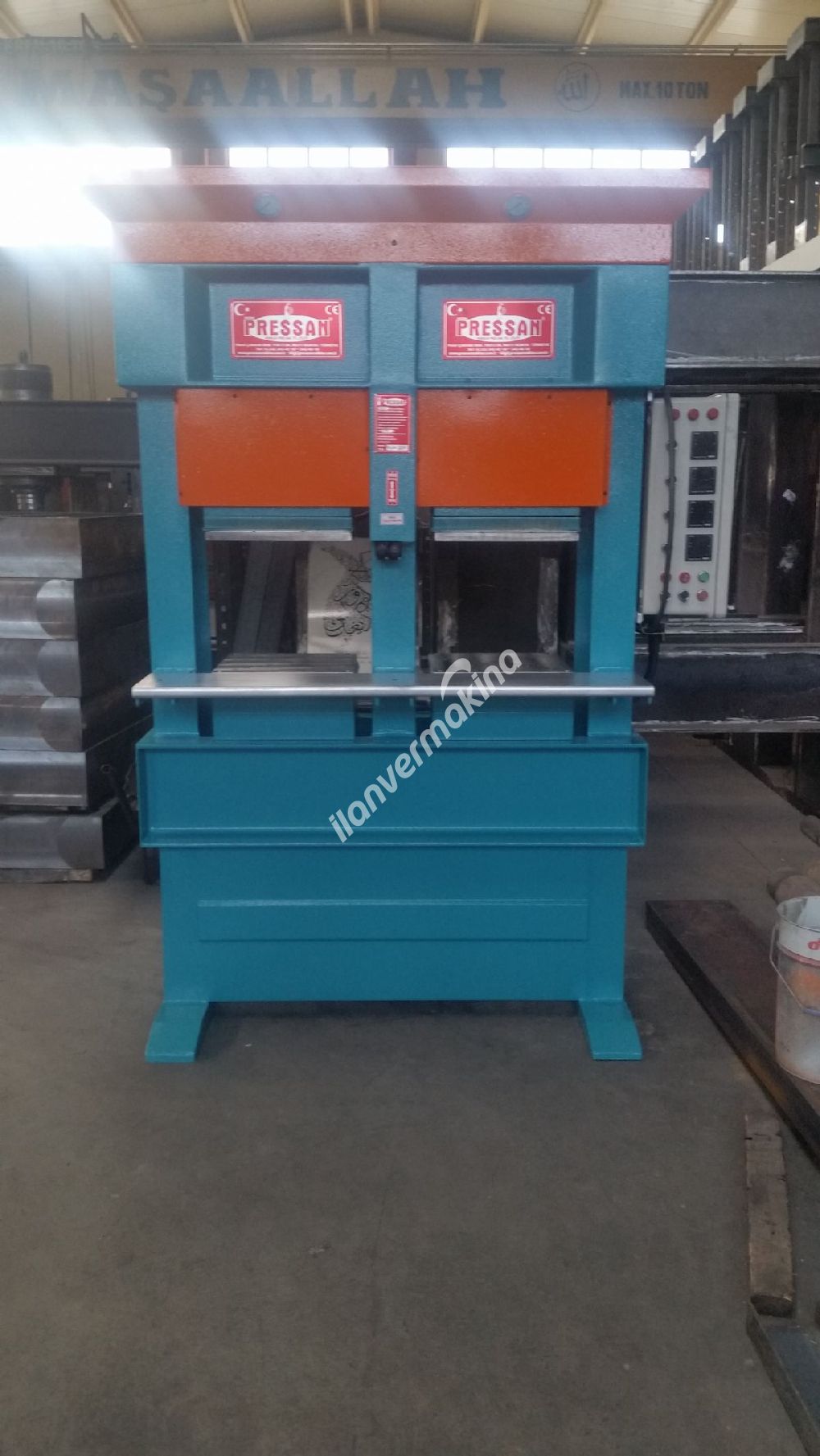 Çift Gözlü Kauçuk Presi