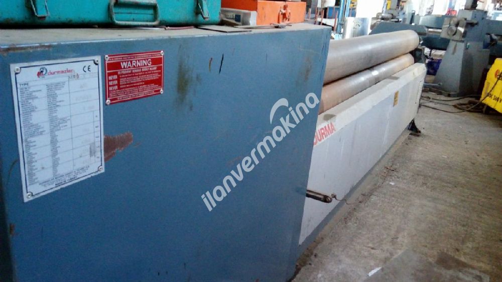 Durmazlar Mpb-S3006 | 3100 x 6 mm 3 Toplu Silindir