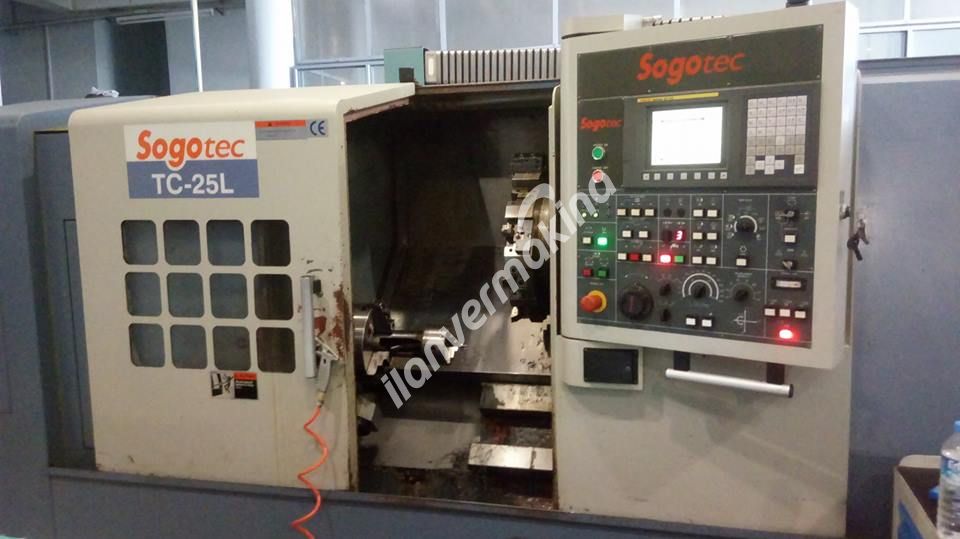 Sogotec Tc-25L 10 İnç Cnc Torna 2005 model