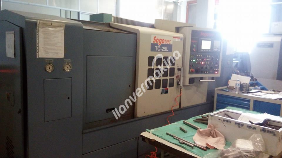 Sogotec Tc-25L 10 İnç Cnc Torna 2005 model