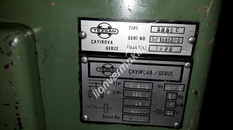 1995 MODEL TEZSAN SN50 | 500 x 1.5 METRE TOS TORNA 