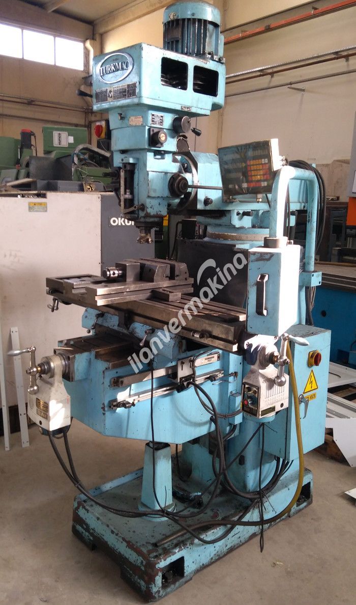 Turkmac YSM-18 Kalıpçı Freze ( Dijitalli )