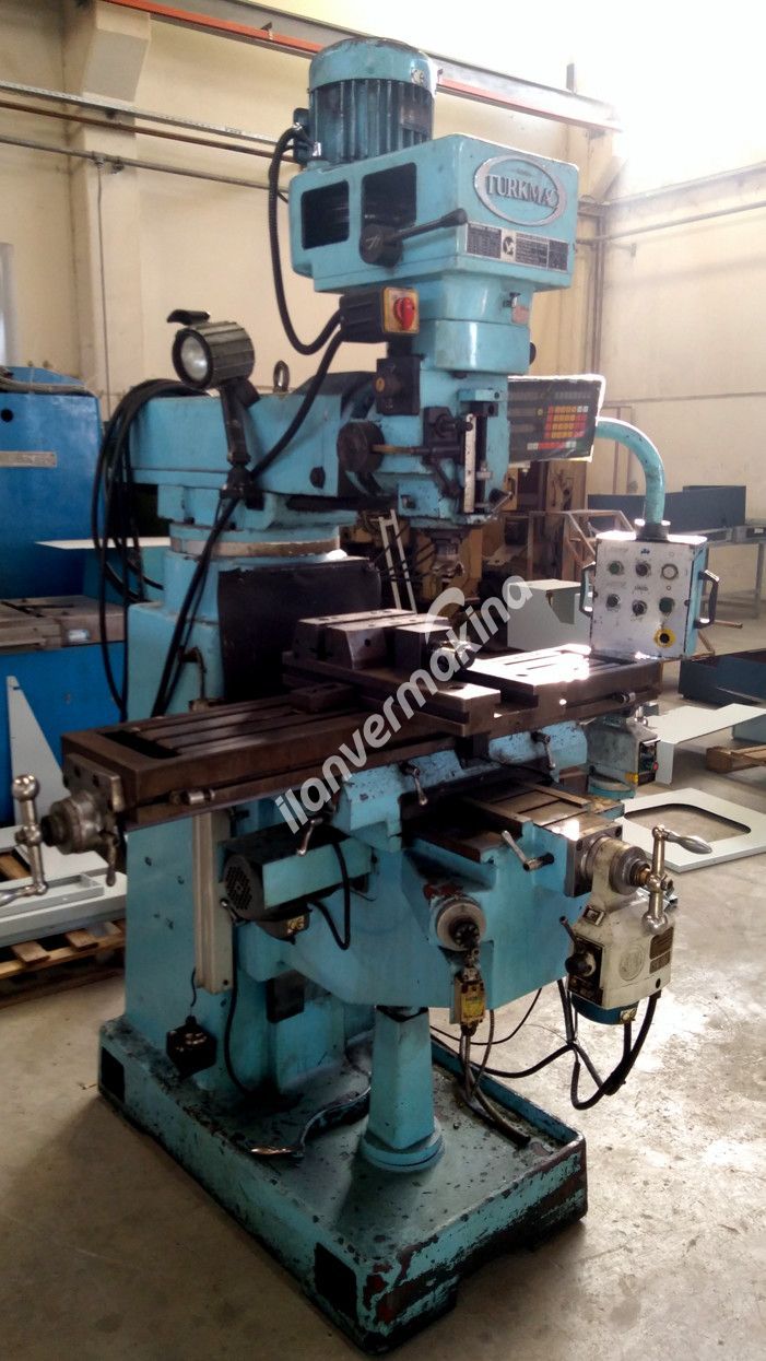 Turkmac YSM-18 Kalıpçı Freze ( Dijitalli )