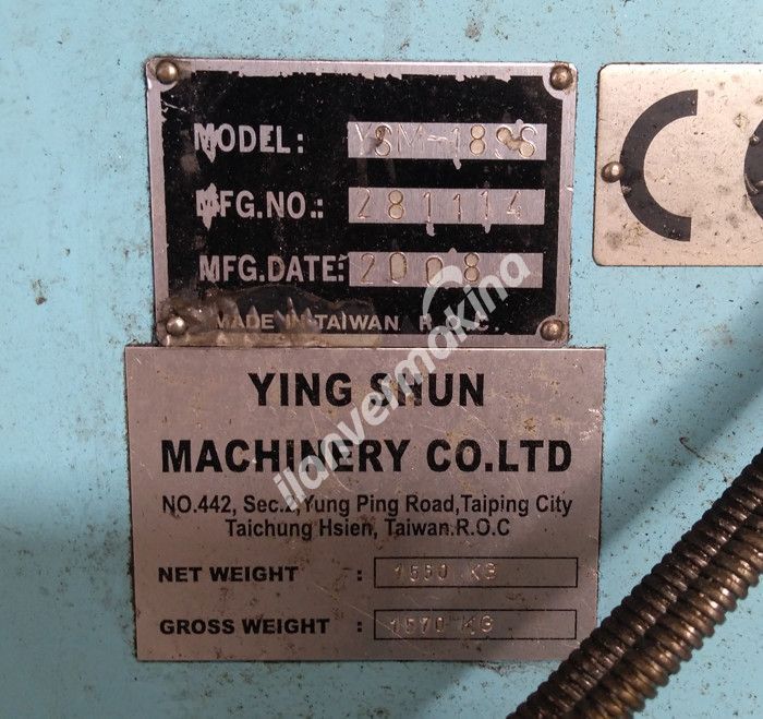 Turkmac YSM-18 Kalıpçı Freze ( Dijitalli )