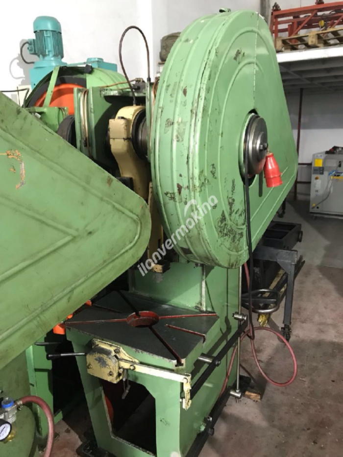 ÇOK TEMİZ 35 TON ÇELİK GÖVDE EKSANTRİK PRES