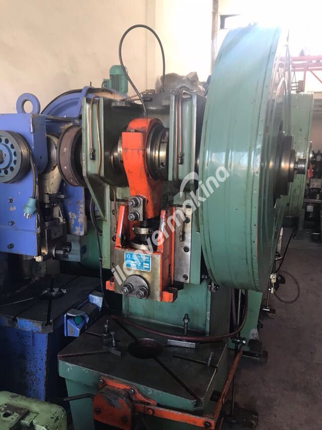 GÜNDEM MARKA ÇOK TEMİZ 35 TON ÇELİK GÖVDE EKSANTRİK PRES