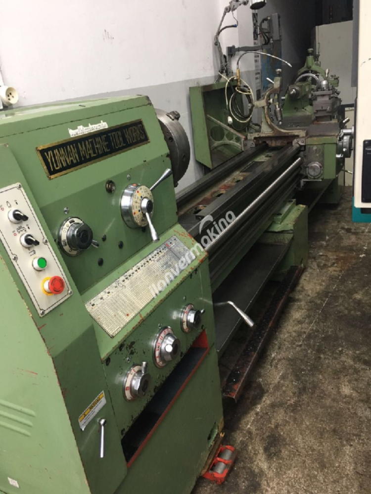 ÇOK TEMİZ 2008 MODEL 3 METRE 660 ÇAP YUNNAN TORNA TEZGAHI