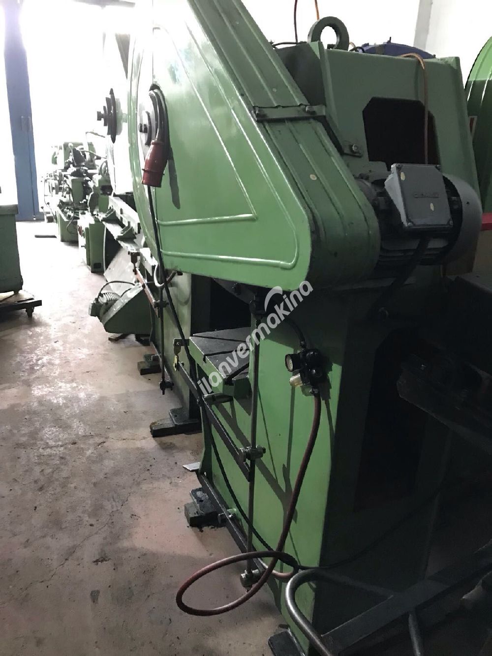 ÇOK TEMİZ 35 TON ÇELİK GÖVDE EKSANTRİK PRES