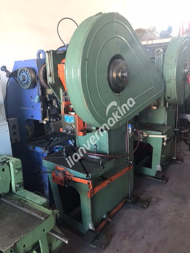 GÜNDEM MARKA ÇOK TEMİZ 35 TON ÇELİK GÖVDE EKSANTRİK PRES