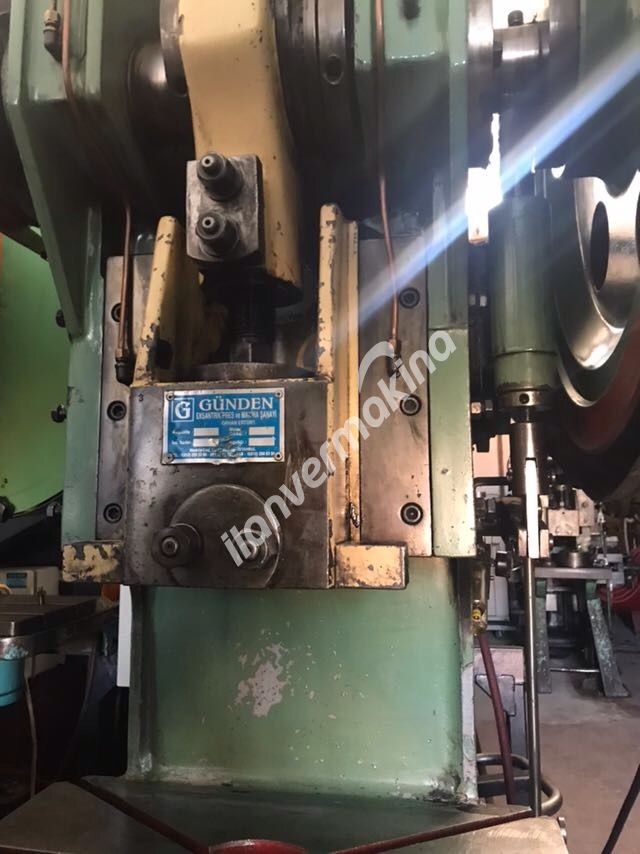 ÇOK TEMİZ 35 TON ÇELİK GÖVDE EKSANTRİK PRES