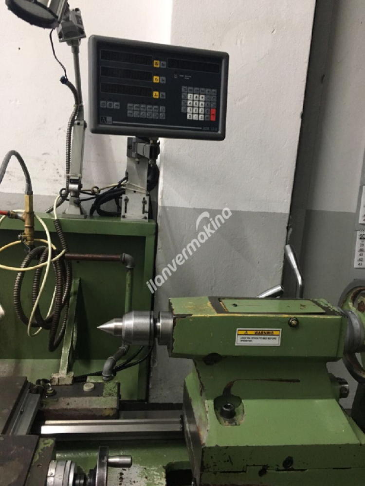 ÇOK TEMİZ 2008 MODEL 3 METRE 660 ÇAP YUNNAN TORNA TEZGAHI