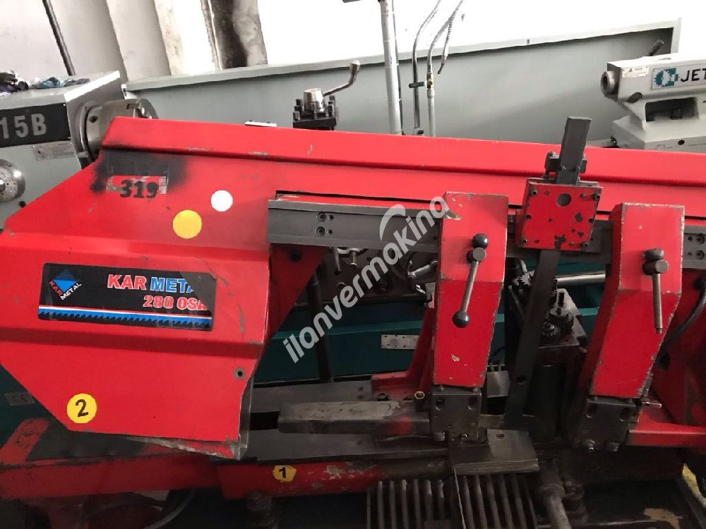 2007 MODEL KARMETAL 280LİK ŞERİT TESTERE TEZGAHI