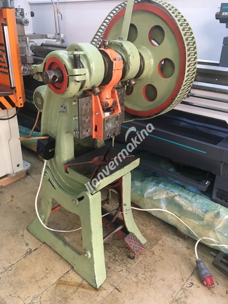 10 TON EKSANTRİK PRES TEMİZ