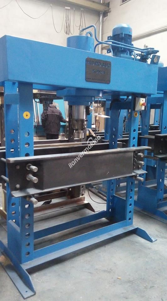 150 TON MOTORLU HİDROLİK ATÖLYE PRESİ