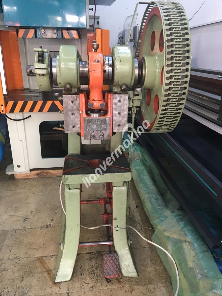 10 TON EKSANTRİK PRES TEMİZ