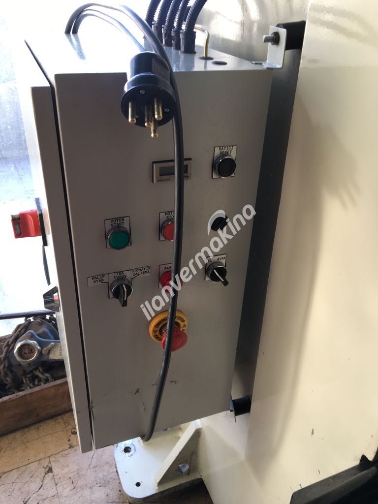 2. EL 80 TON HAVA KAVRAMALI EKSANTRİK PRES