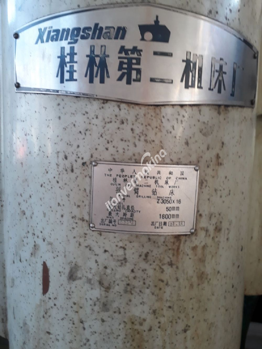 Radyal Matkap 1600 Kol Boyu