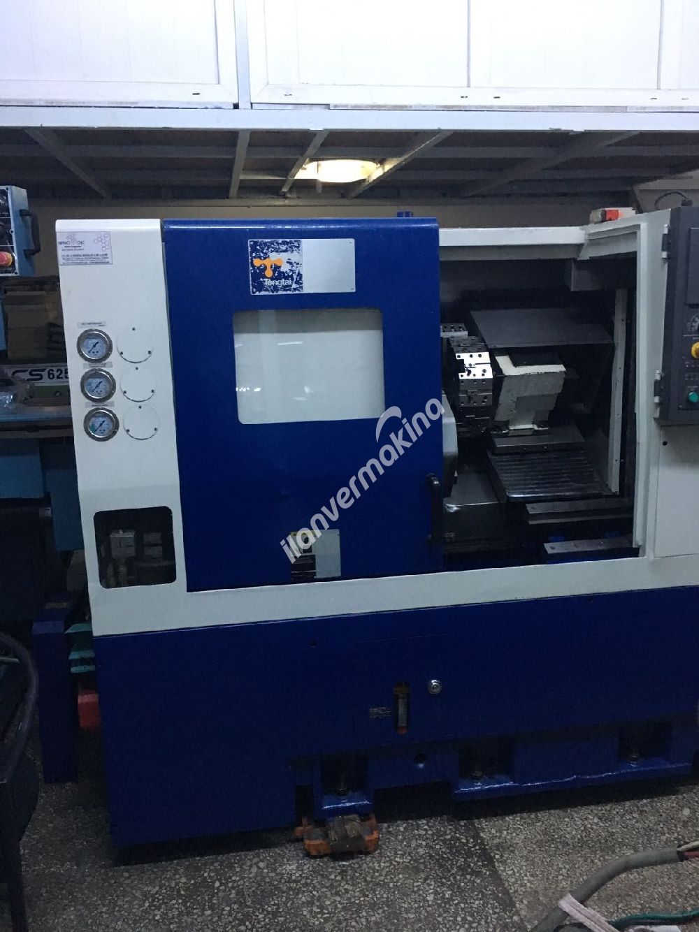 ÇOK TEMİZ 2011 MODEL TOPPER 8 INCH CNC TORNA 