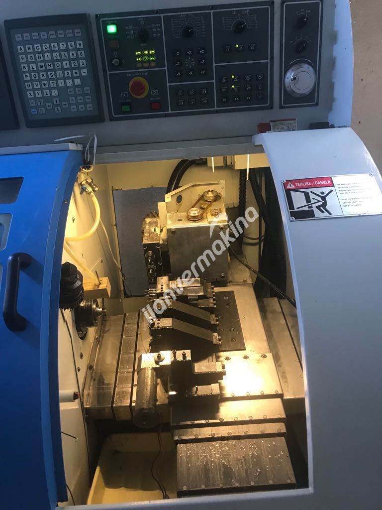Kraft Tec Gang Tipi CNC Torna Tezgahı ( C Eksenli )