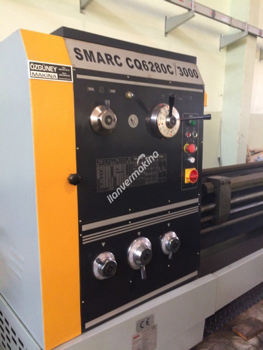 SMARC 3 METRE AĞIR TİP TORNA TEZGAHI