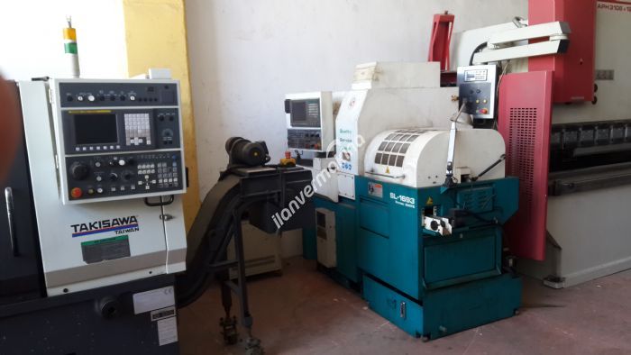 ALZATECH 16 LIK 5 EKSEN CNC KAYAR OTOMAT ve FEDEX MARKA SÜRÜCÜ