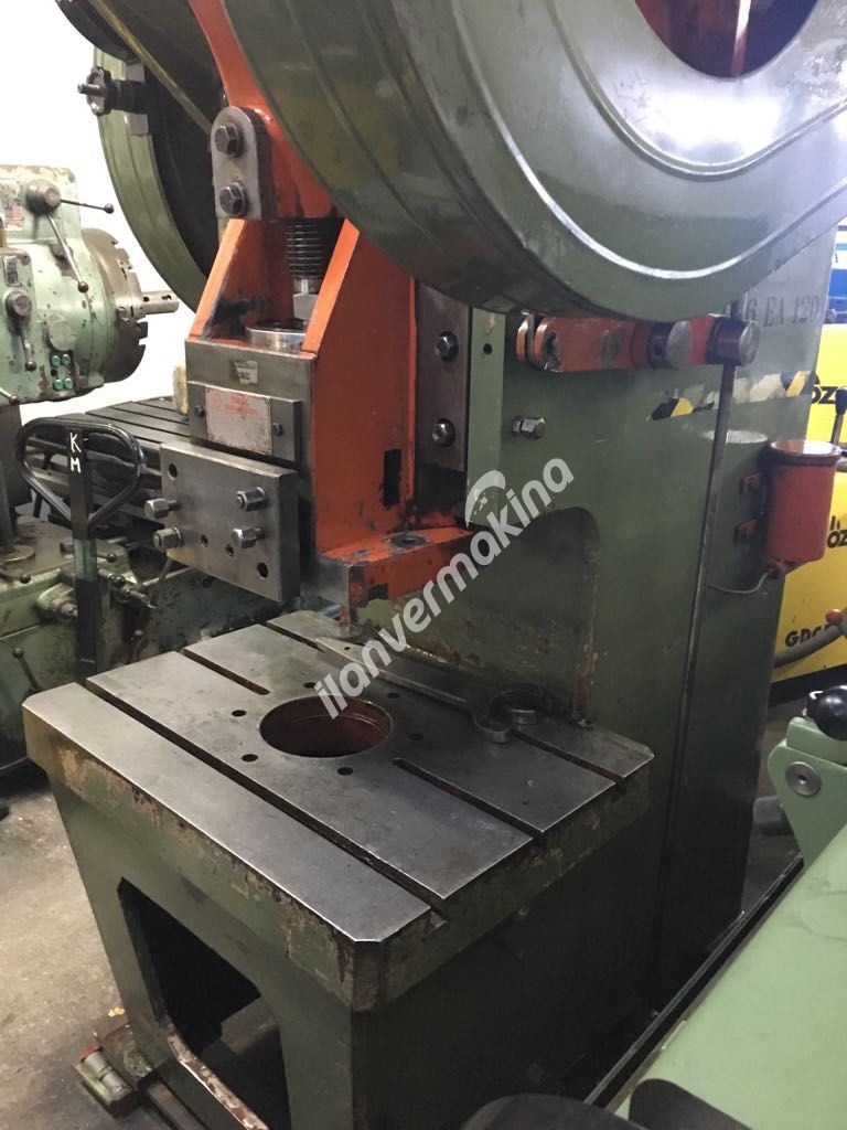 TUNÇ MAKİNA 120 TON ÇELİK GÖVDE EKSANTRİK PRES
