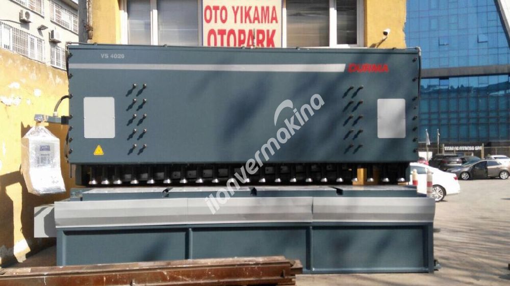 2007 MODEL DURMAZLAR VS - 4020 20 mm CNC GİYOTİN