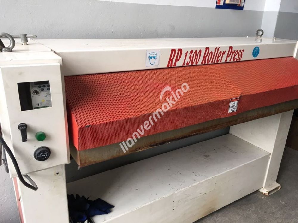 ÇOK TEMİZ REZİSTANSLI RP 1300 ROLLER PRES MAKİNASI