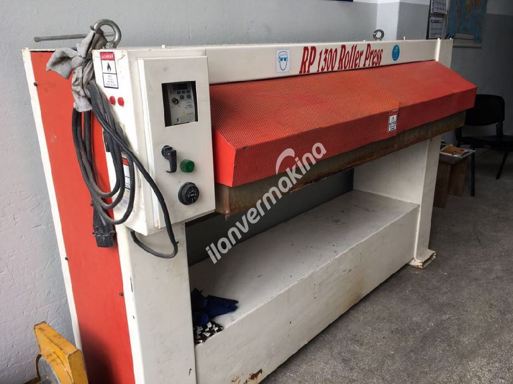 ÇOK TEMİZ REZİSTANSLI RP 1300 ROLLER PRES MAKİNASI