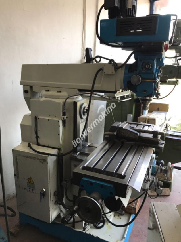 SUNLİKE 4 NUMARA GÖBEKTEN MİLLİ KALIPÇI FREZE TEZGAHI