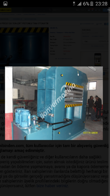 Eva Ve Kauçuk Makinaları