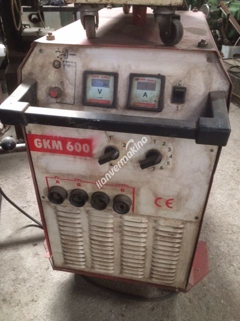 Gedik 600 Amper Su Soğutmalı Gazaltı Kaynak