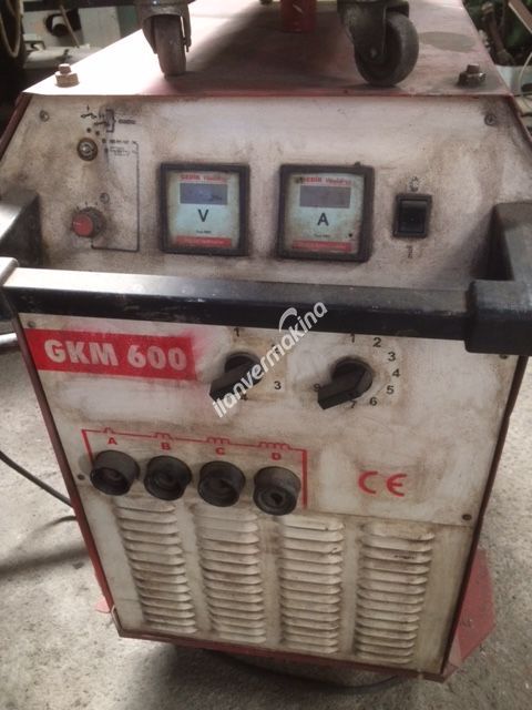 Gedik 600 Amper Su Soğutmalı Gazaltı Kaynak