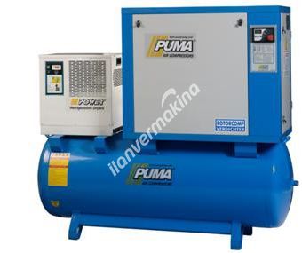 Depo Üzeri Vidalı Kompresörler