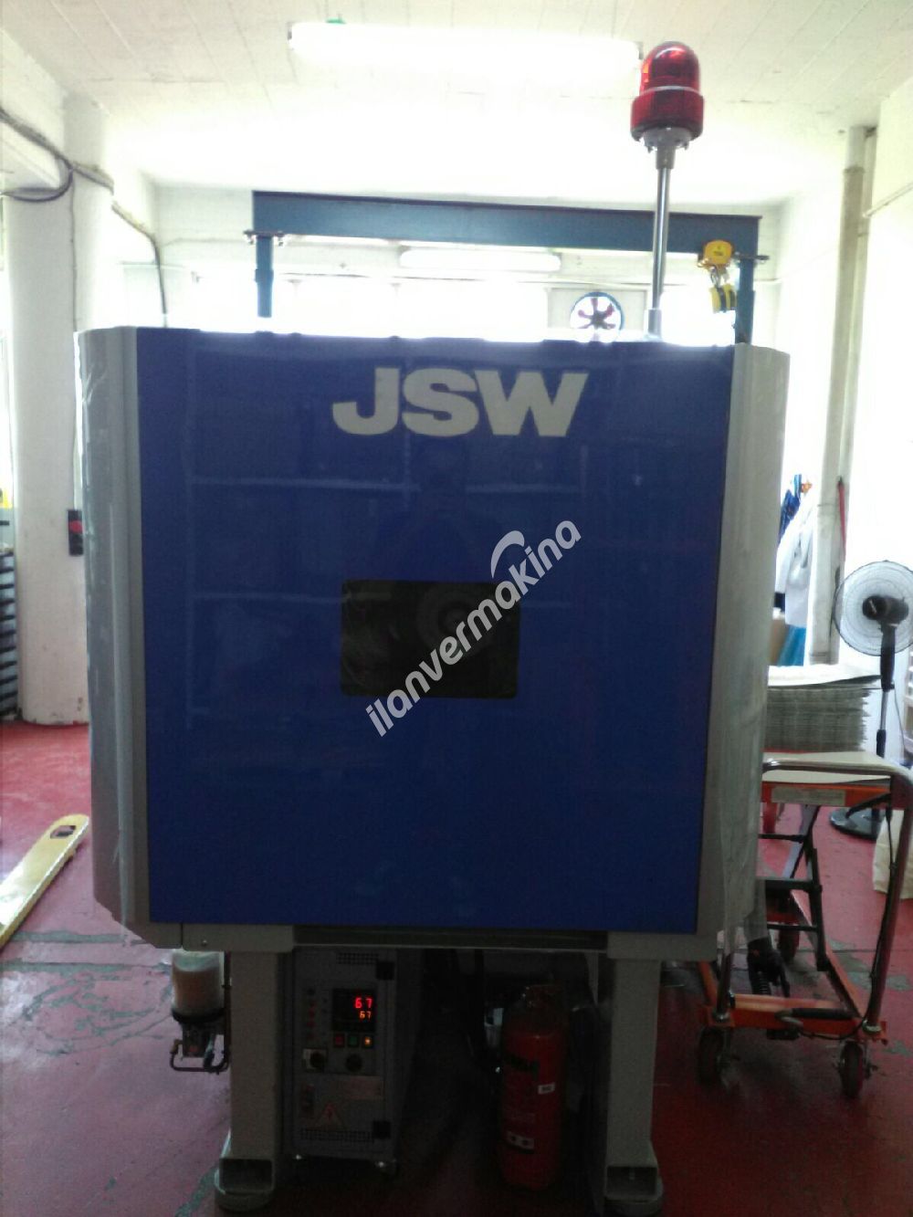 Full Elektrikli JSW 140 Ton Plastik Enjeksiyon Makinesi