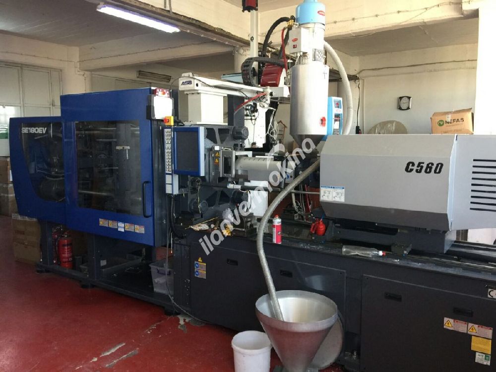 Full Elektrikli Demag 180 Ton Plastik Enjeksiyon Makinesi