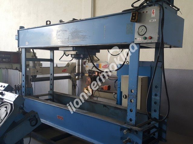 150 Ton Özel Yapım Hidrolik Pres Tabla 280 x 60