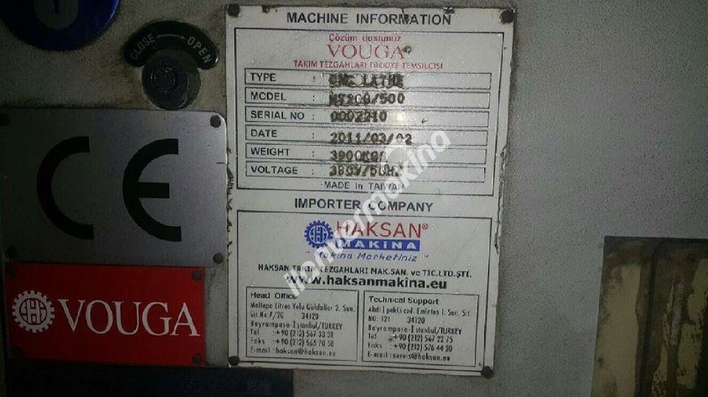 ECOCA MT-208 8 İNÇ CNC TORNA